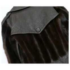 L'automne De Christian Dior X John Galliano 2006 Vison, Perfecto En Cuir Et Tulle Marron 19 L'automne De Christian Dior X John Galliano 2006 Vison, Perfecto En Cuir Et Tulle Marron -Outlet Élégance DIOR 649246 10