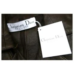 L'automne De Christian Dior X John Galliano 2006 Vison, Perfecto En Cuir Et Tulle Marron 16 L'automne De Christian Dior X John Galliano 2006 Vison, Perfecto En Cuir Et Tulle Marron -Outlet Élégance DIOR 649246 7