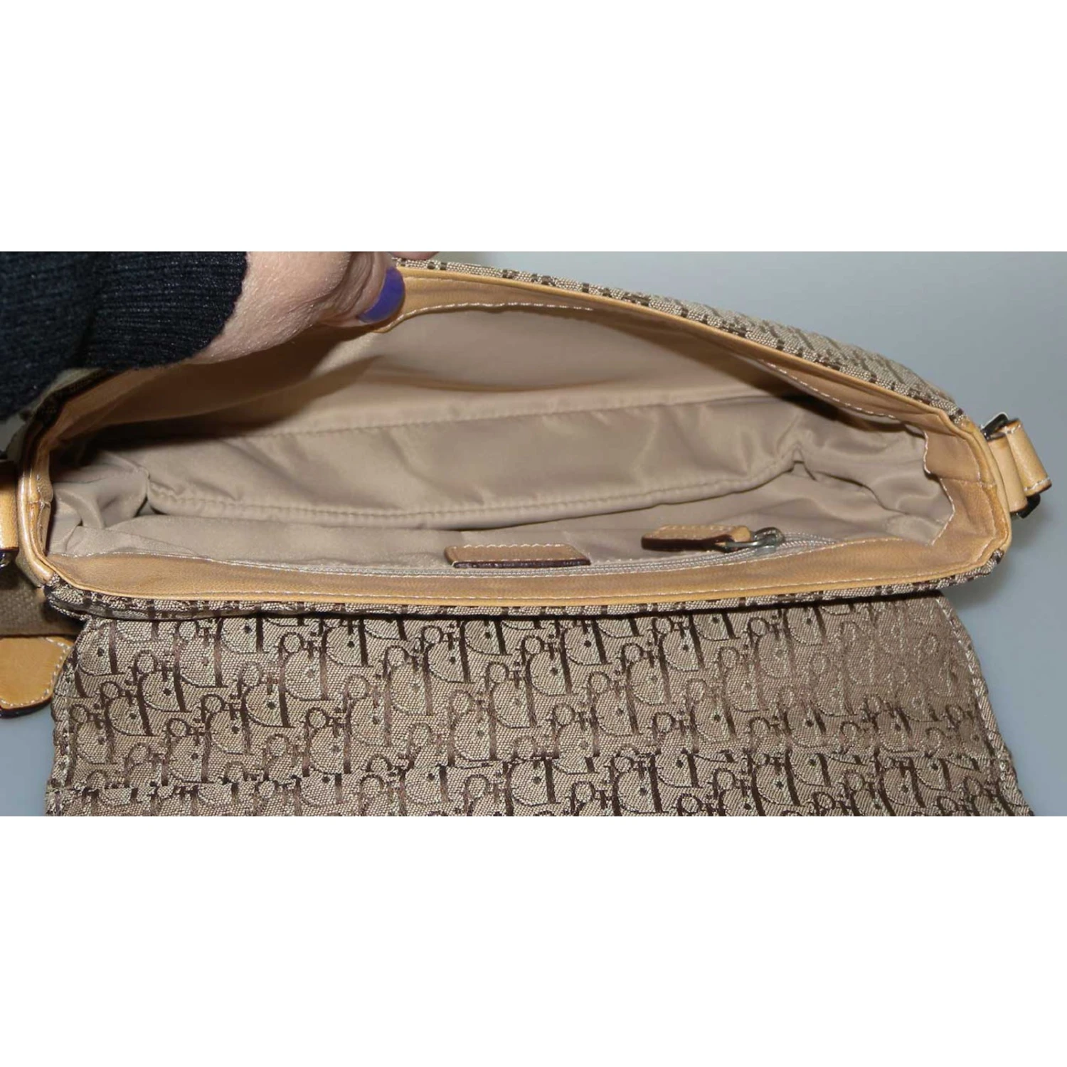 Dior Sac Marron Taupe 5 Dior Sac Marron Taupe – Image 5