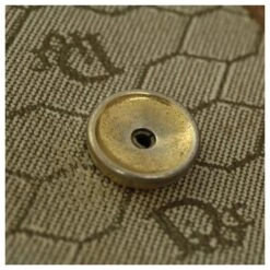 Christian Dior Sac à Main En Toile Nid D'abeille Beige Auth 31593 -Outlet Élégance DIOR 670630 10