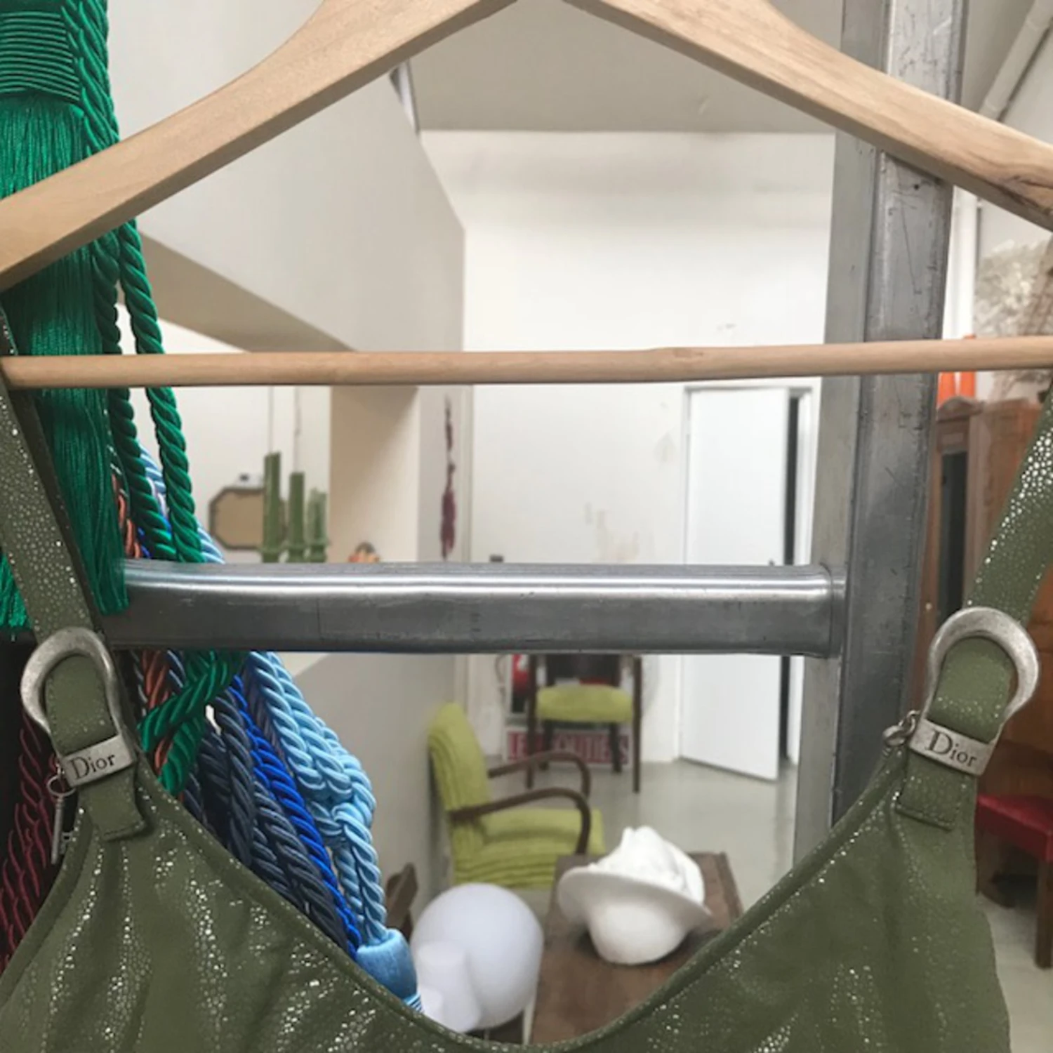 Christian Dior Maillot De Bain Kaki 3 Christian Dior Maillot De Bain Kaki – Image 3