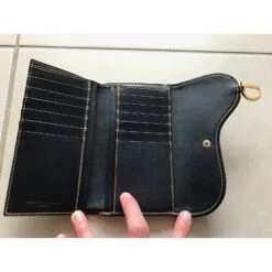 Dior Portefeuille Bleu Marine 13 Dior Portefeuille Bleu Marine -Outlet Élégance DIOR 68427 5