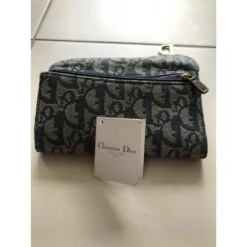 Dior Portefeuille Bleu Marine 15 Dior Portefeuille Bleu Marine -Outlet Élégance DIOR 68427 7