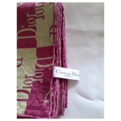 Dior Foulards De Soie Fuschia -Outlet Élégance DIOR 702630 3