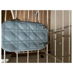 Christian Dior Pochettes Bleu Clair 10 Christian Dior Pochettes Bleu Clair -Outlet Élégance DIOR 707334 4