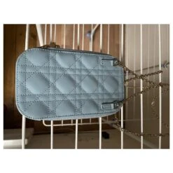 Christian Dior Pochettes Bleu Clair 11 Christian Dior Pochettes Bleu Clair -Outlet Élégance DIOR 707334 5