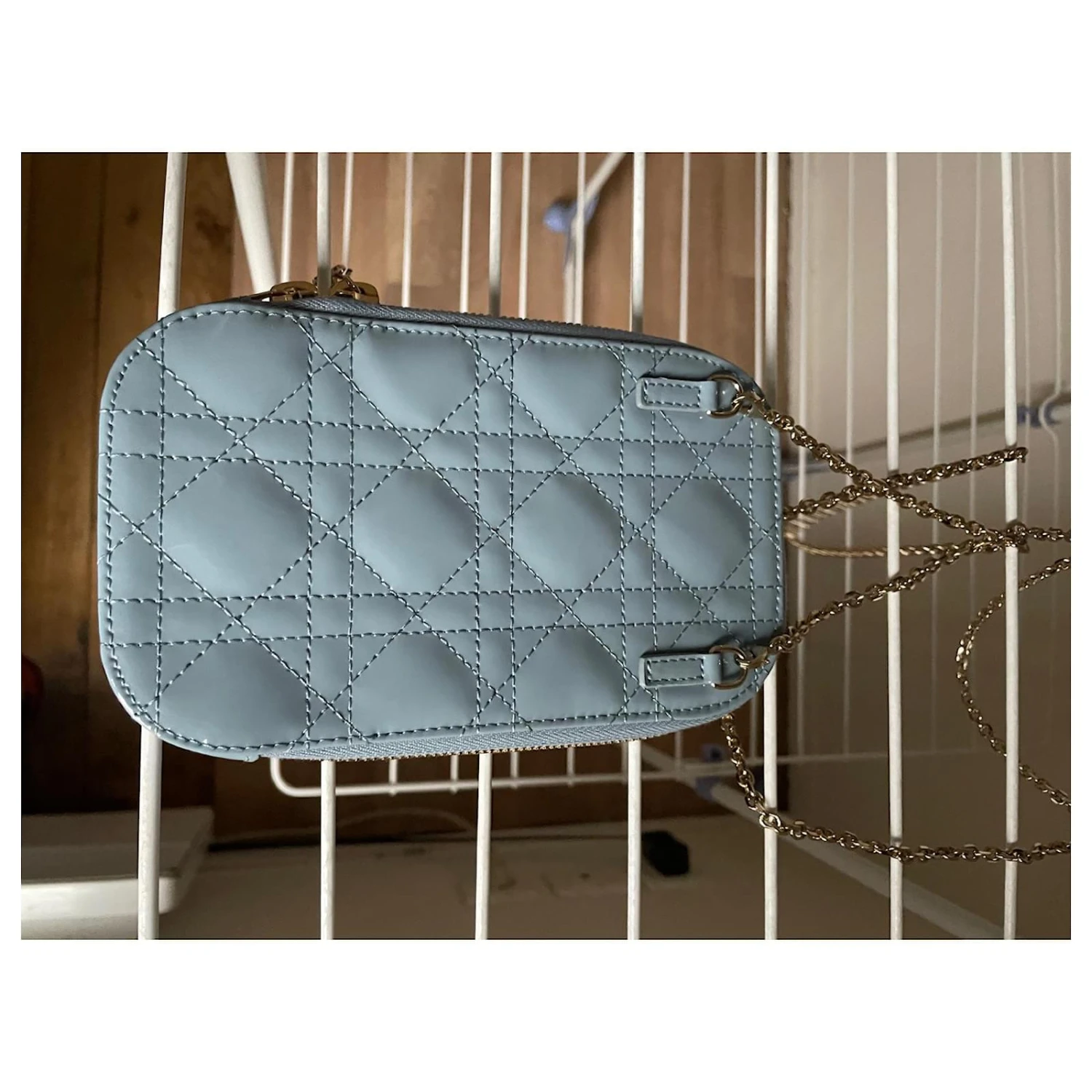 Christian Dior Pochettes Bleu Clair 5 Christian Dior Pochettes Bleu Clair – Image 5