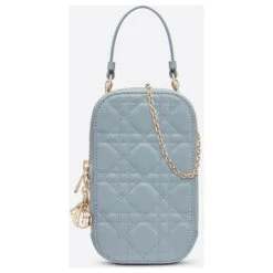 Christian Dior Pochettes Bleu Clair 13 Christian Dior Pochettes Bleu Clair -Outlet Élégance DIOR 707334 7