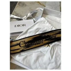 BANDOULIERE LARGE DIOR MIZZA LEOPARD SADDLE BRODEE A LA MAIN Comme Neuve Imprimé Léopard -Outlet Élégance DIOR 712977 4