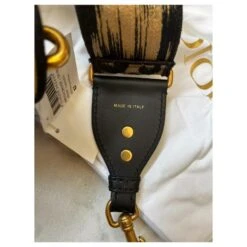 BANDOULIERE LARGE DIOR MIZZA LEOPARD SADDLE BRODEE A LA MAIN Comme Neuve Imprimé Léopard -Outlet Élégance DIOR 712977 6