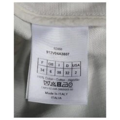 Christian Dior Chemise à Manches Longues En Toile De Jouy Boutonnée Sur Le Devant En Coton Blanc Et Noir -Outlet Élégance DIOR 715877 5