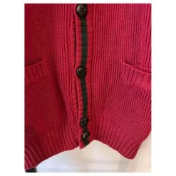 Pull En Laine Rouge Dior -Outlet Élégance DIOR 719324 7