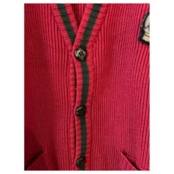 Pull En Laine Rouge Dior -Outlet Élégance DIOR 719324 8