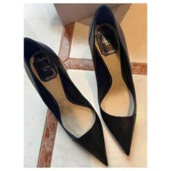 Christian Dior Escarpins Bi Color Bleu -Outlet Élégance DIOR 722794 3