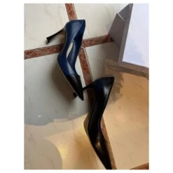 Christian Dior Escarpins Bi Color Bleu -Outlet Élégance DIOR 722794 5