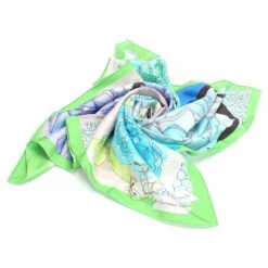 Dior Écharpe à Imprimé Floral Multicolore -Outlet Élégance DIOR 733438 3