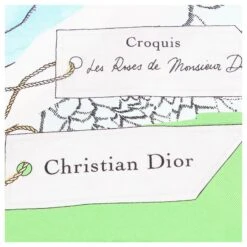Dior Écharpe à Imprimé Floral Multicolore -Outlet Élégance DIOR 733438 4