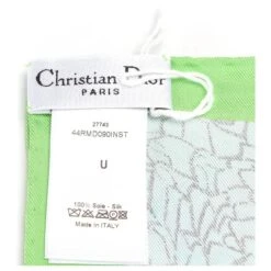 Dior Écharpe à Imprimé Floral Multicolore -Outlet Élégance DIOR 733438 5
