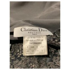 Dior Robes Gris Anthracite -Outlet Élégance DIOR 753728 3