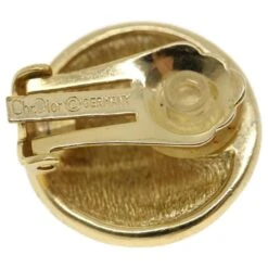 Christian Dior Boucle D'oreille Métal Doré Auth Am3562 -Outlet Élégance DIOR 761954 8