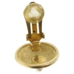 Christian Dior Boucle D'oreille Métal Doré Auth Am3562 -Outlet Élégance DIOR 761954 9