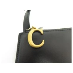 NEUF SAC A MAIN CHRISTIAN DIOR SADDLE TRIO EN CUIR NOIR BLACK HAND BAG NEW -Outlet Élégance DIOR 764983 5