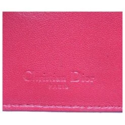 Dior Porte-cartes En Cuir Cannage Rouge 12 Dior Porte-cartes En Cuir Cannage Rouge -Outlet Élégance DIOR 776025 5