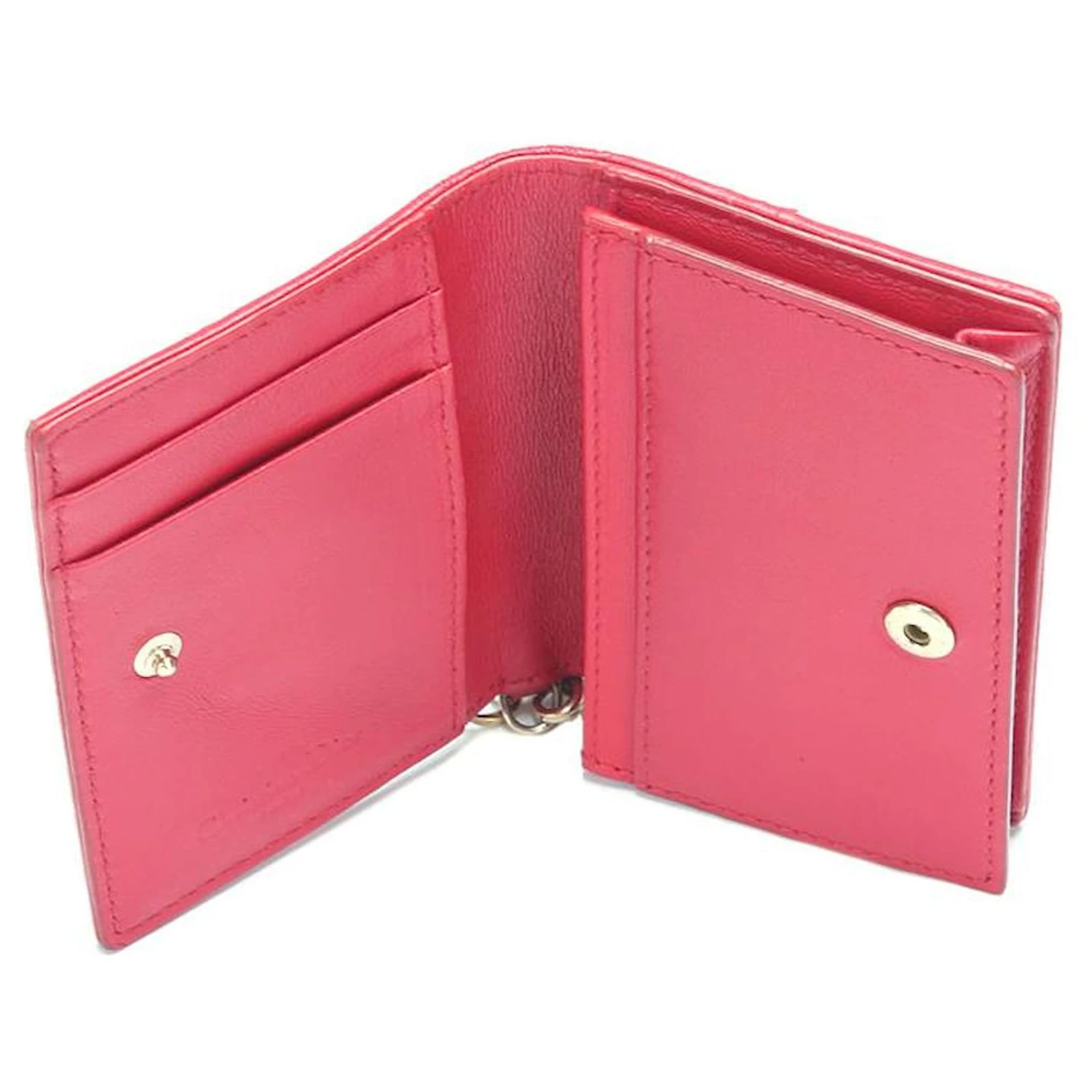Dior Porte-cartes En Cuir Cannage Rouge 7 Dior Porte-cartes En Cuir Cannage Rouge – Image 7