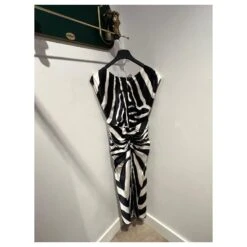 Christian Dior Robes Noir Blanc 9 Christian Dior Robes Noir Blanc -Outlet Élégance DIOR 778343 4