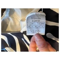 Christian Dior Robes Noir Blanc 11 Christian Dior Robes Noir Blanc -Outlet Élégance DIOR 778343 6