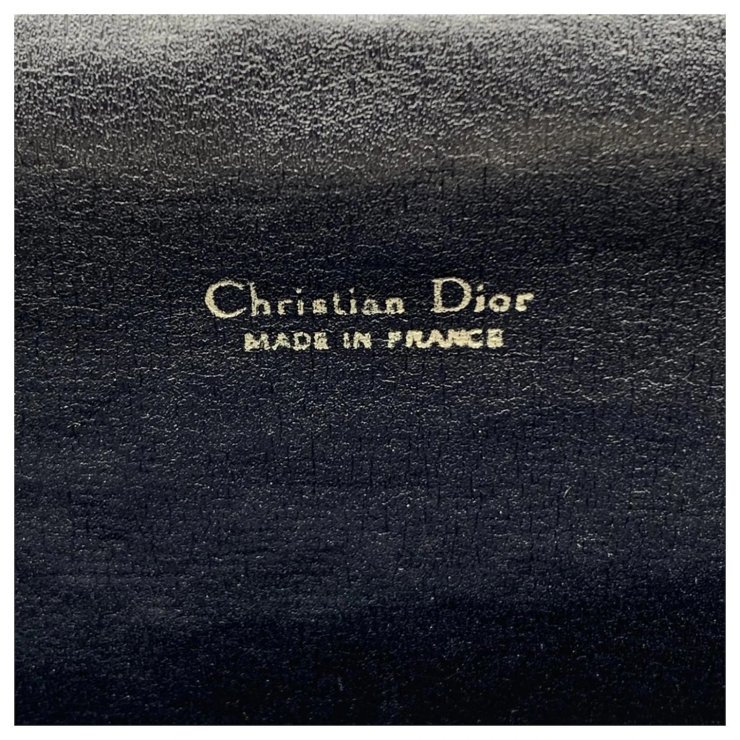 Christian Dior Sac à Main Vintage Blue Logo Tapestry Canvas Clutch Bag Bleu 6 Christian Dior Sac à Main Vintage Blue Logo Tapestry Canvas Clutch Bag Bleu – Image 6