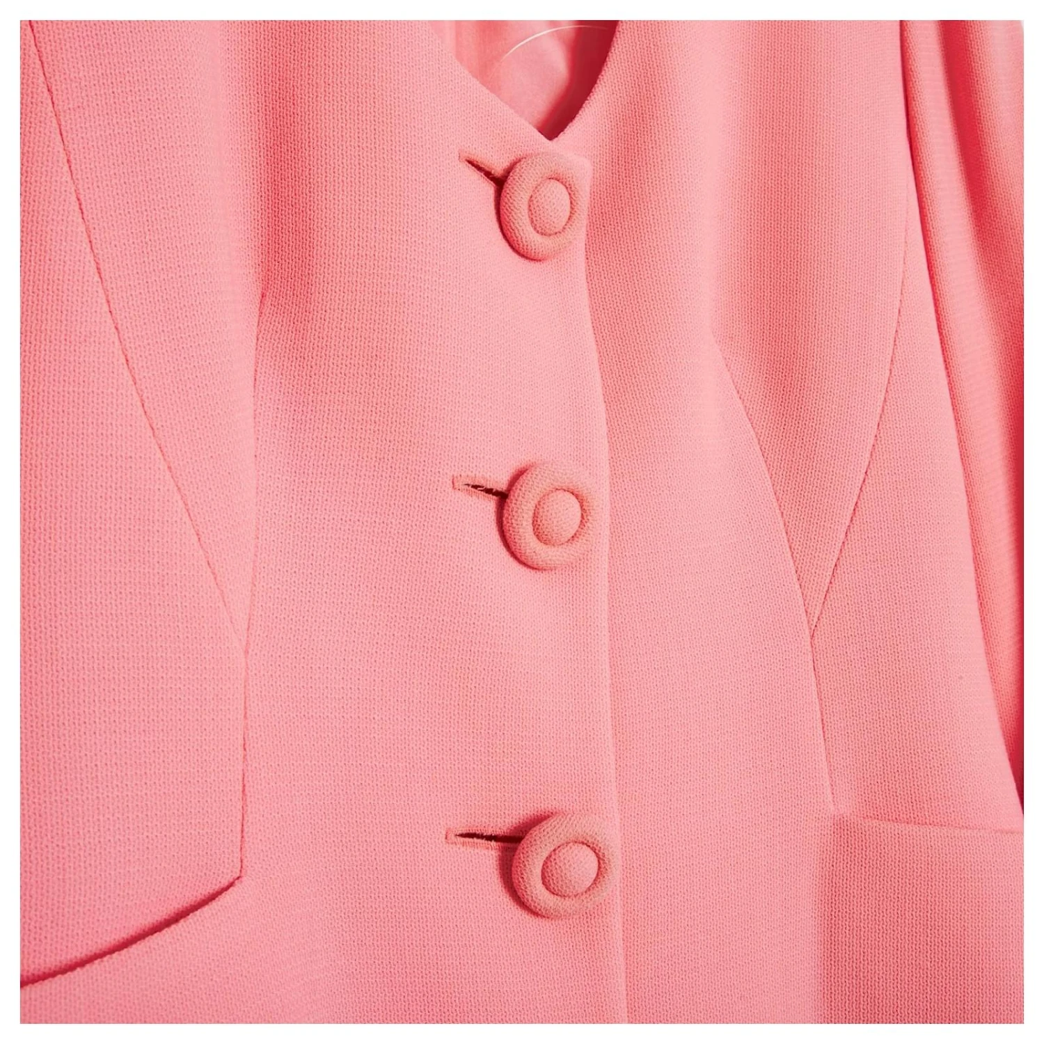 Christian Dior 07P GALLIANO PINK JACKET FR40 SUIT Rose 4 Christian Dior 07P GALLIANO PINK JACKET FR40 SUIT Rose – Image 4