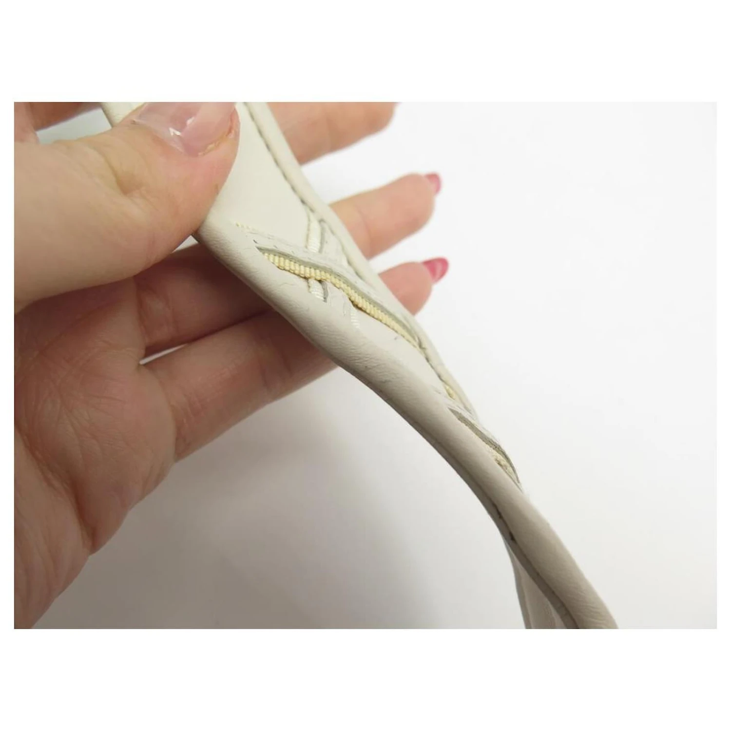 CEINTURE CHRISTIAN DIOR CROIX EN TOILE ET CUIR BEIGE CROSS CANVAS BELT 9 CEINTURE CHRISTIAN DIOR CROIX EN TOILE ET CUIR BEIGE CROSS CANVAS BELT – Image 9