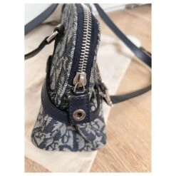 Christian Dior Sacoches Bleu -Outlet Élégance DIOR 801478 5