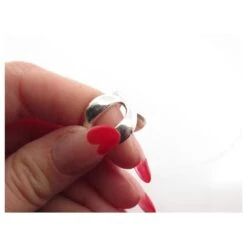 BAGUE CHRISTIAN DIOR T52 EN ARGENT MASSIF 925 ARGENTE SILVER JEWEL RING Argenté -Outlet Élégance DIOR 801991 4