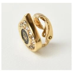 Boucle D’oreille Dior Doré -Outlet Élégance DIOR 804938 5