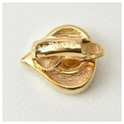 Boucle D’oreille Dior Doré -Outlet Élégance DIOR 804938 6