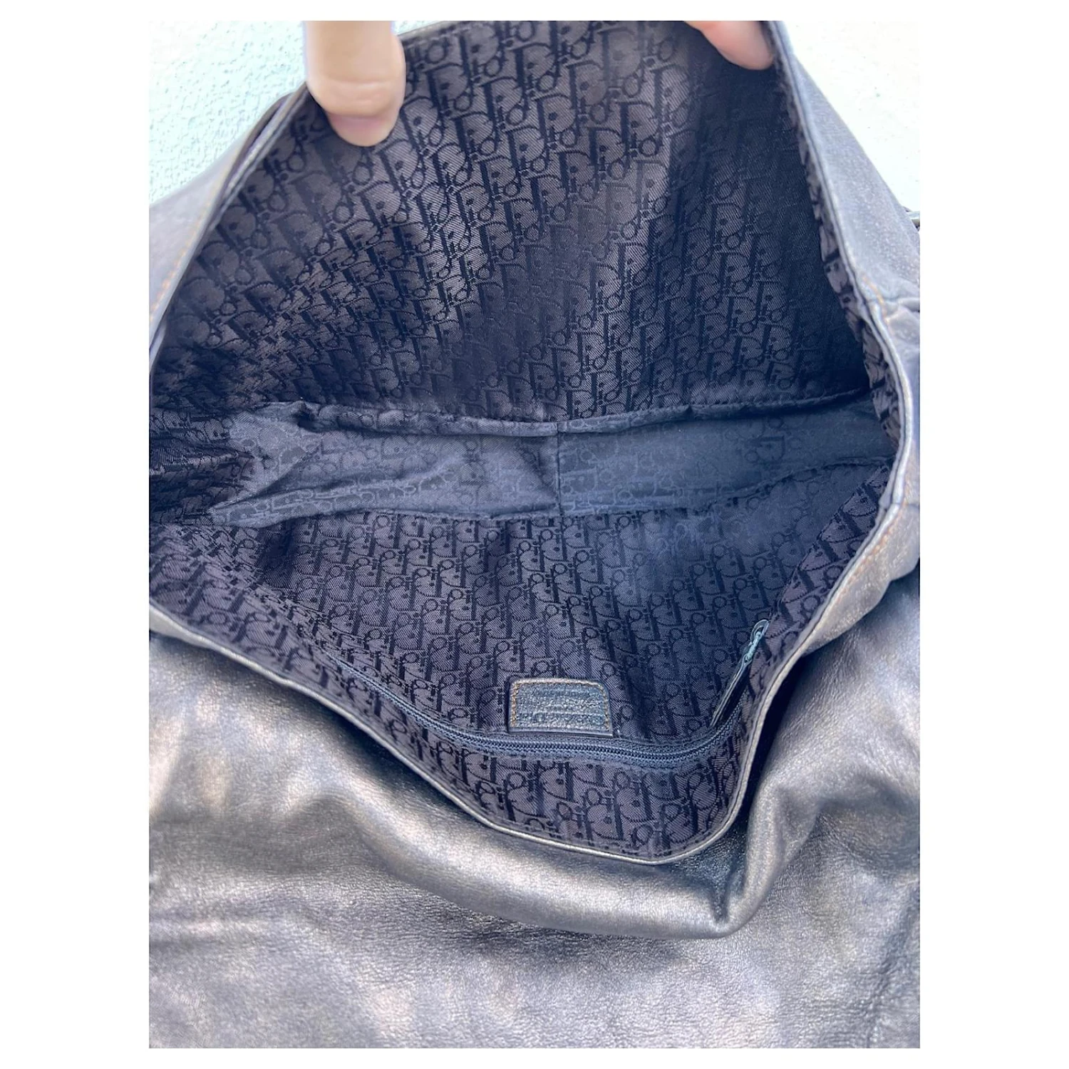 Christian Dior Gaucho De John Galliano Argenté 4 Christian Dior Gaucho De John Galliano Argenté – Image 4