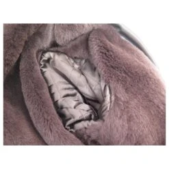 NEUF MANTEAU CHRISTIAN DIOR BLOUSON 40 M NYLON FOURRURE AGNEAU LAINE COAT Marron -Outlet Élégance DIOR 808208 5