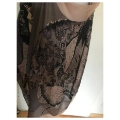 Dior Robes Noir Beige -Outlet Élégance DIOR 817015 5