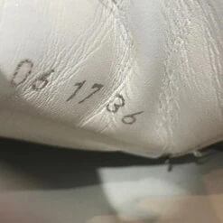 Baskets DIOR T.UE 36 Cuir De Vachette Blanc -Outlet Élégance DIOR 822475 6