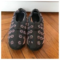 Baskets DIOR T.UE 38 Chiffon Gris -Outlet Élégance DIOR 822476 3