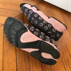 Baskets DIOR T.UE 38 Chiffon Gris -Outlet Élégance DIOR 822476 6