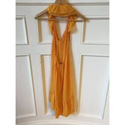 Robes DIOR T.International S Synthétique Jaune 6 Robes DIOR T.International S Synthétique Jaune -Outlet Élégance DIOR 825432 3