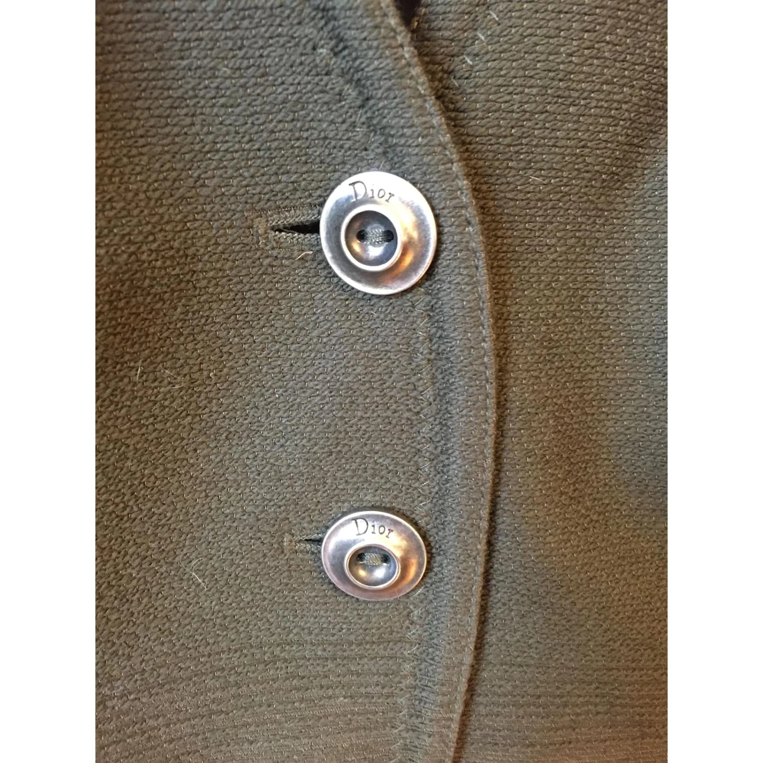 Vestes DIOR T.International M Laine Kaki 4 Vestes DIOR T.International M Laine Kaki – Image 4