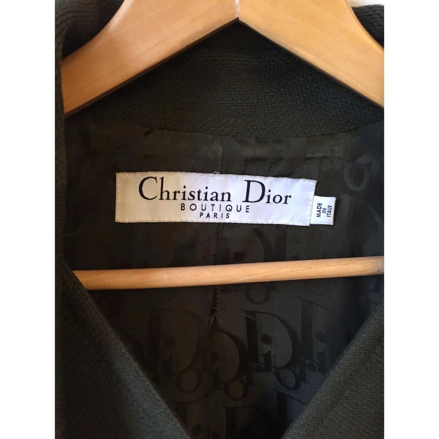 Vestes DIOR T.International M Laine Kaki 5 Vestes DIOR T.International M Laine Kaki – Image 5