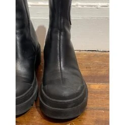 DIOR Bottines T.UE 36 Cuir De Vachette Noir -Outlet Élégance DIOR 827619 4
