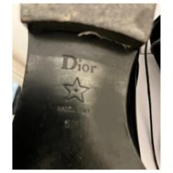 Derbies à Lacets Vernis Dior Noir -Outlet Élégance DIOR 829186 4