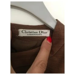 Dior Robes Marron -Outlet Élégance DIOR 829244 5