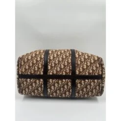 Sac Dior Boston En Toile Marron -Outlet Élégance DIOR 831765 5